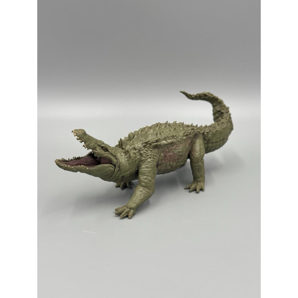 Rampage The Movie Lizzie Toy Action Figure Crocodile Canister Contact Lanard 7”